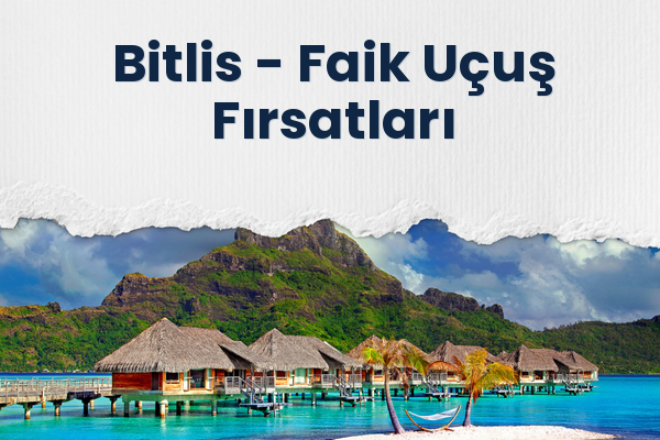Bitlis → Faik Uçuş Fırsatları