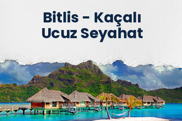 Bitlis → Kaçalı Ucuz Seyahat