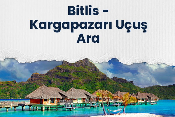 Bitlis → Kargapazarı Uçuş Ara