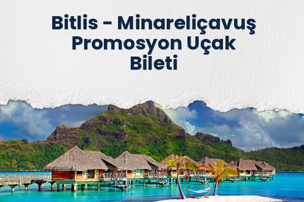 Bitlis → Minareliçavuş Promosyon Uçak Bileti