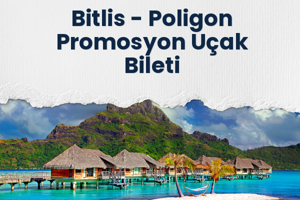 Bitlis → Poligon Promosyon Uçak Bileti