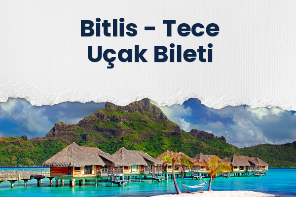 Bitlis → Tece Uçak Bileti