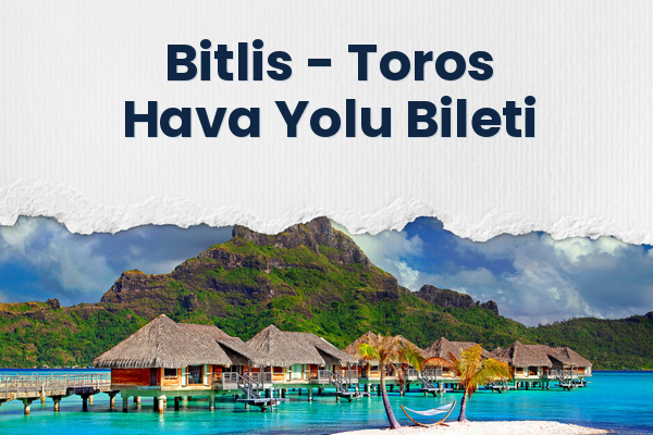 Bitlis → Toros Hava Yolu Bileti