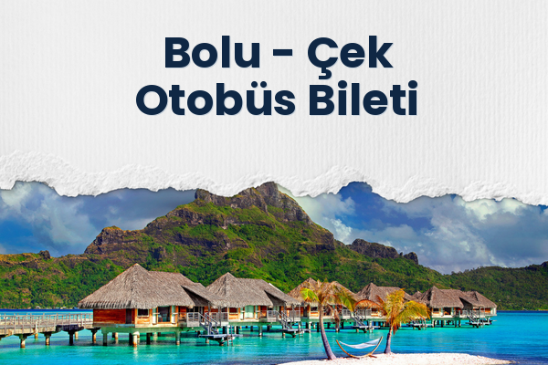 Bolu → Çek Otobüs Bileti