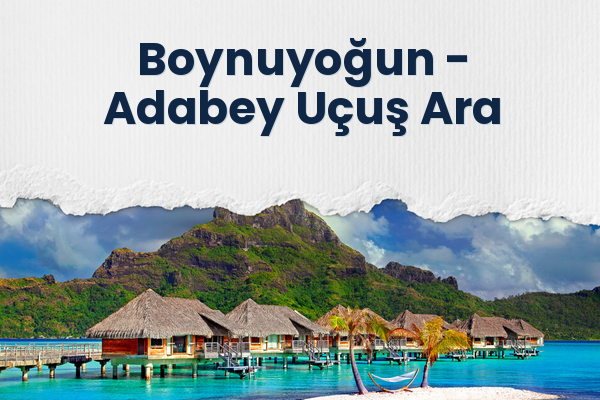 Boynuyoğun → Adabey Uçuş Ara
