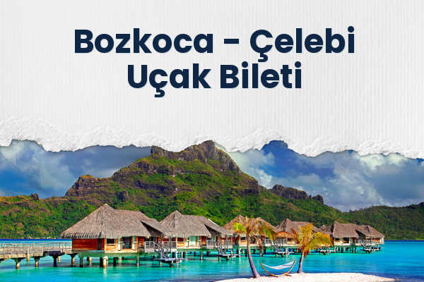 Bozkoca → Çelebi Uçak Bileti