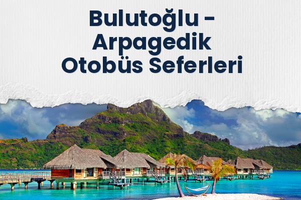 Bulutoğlu → Arpagedik Otobüs Seferleri