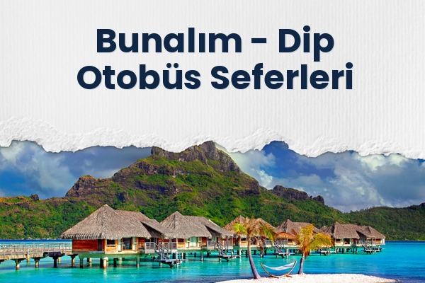 Bunalım → Dip Otobüs Seferleri