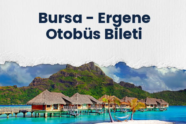 Bursa → Ergene Otobüs Bileti