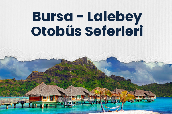Bursa → Lalebey Otobüs Seferleri