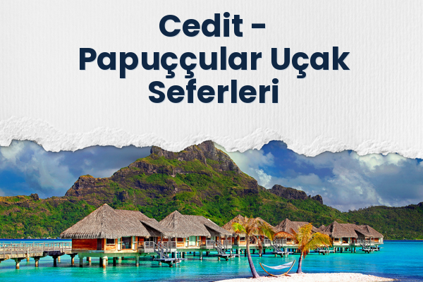 Cedit → Papuççular Uçak Seferleri
