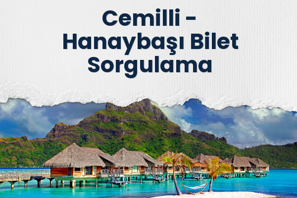 Cemilli → Hanaybaşı Bilet Sorgulama