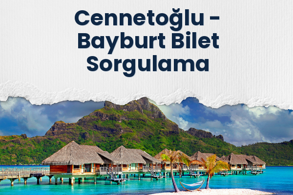 Cennetoğlu → Bayburt Bilet Sorgulama