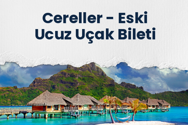 Cereller → Eski Ucuz Uçak Bileti