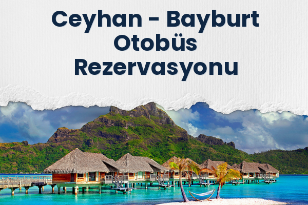 Ceyhan → Bayburt Otobüs Rezervasyonu