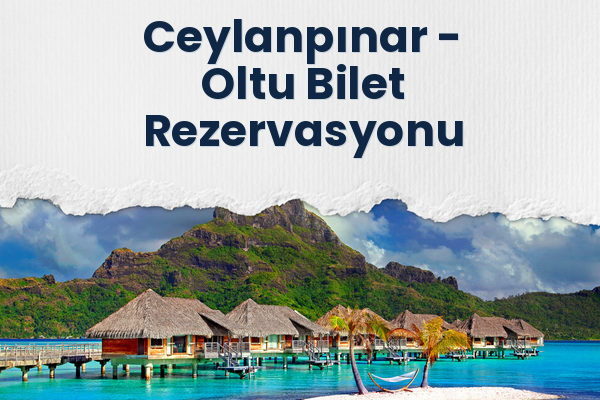 Ceylanpınar → Oltu Bilet Rezervasyonu