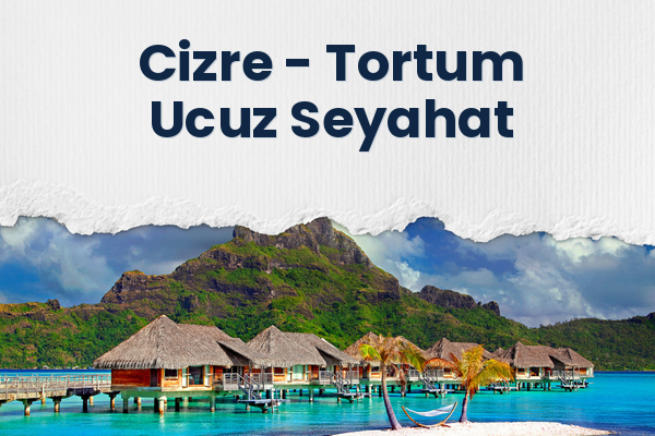Cizre → Tortum Ucuz Seyahat