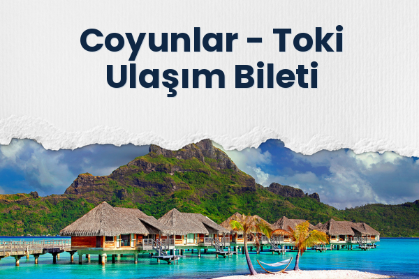 Coyunlar → Toki Ulaşım Bileti