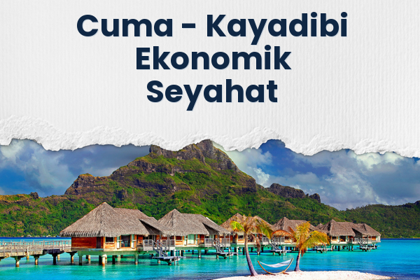 Cuma → Kayadibi Ekonomik Seyahat