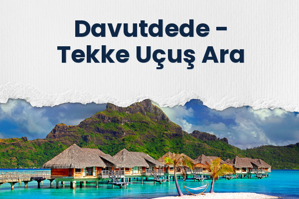 Davutdede → Tekke Uçuş Ara
