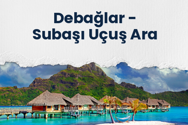Debağlar → Subaşı Uçuş Ara