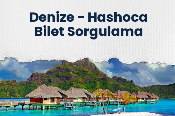Denize → Hashoca Bilet Sorgulama