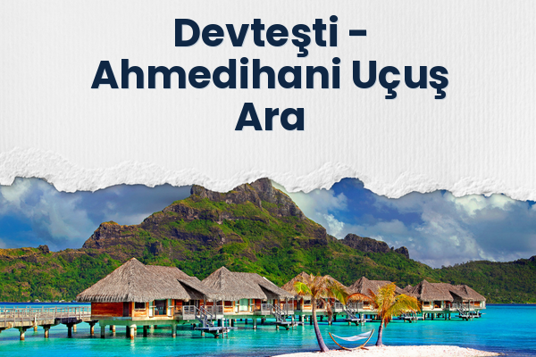 Devteşti → Ahmedihani Uçuş Ara