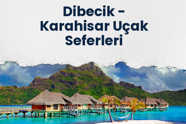 Dibecik → Karahisar Uçak Seferleri