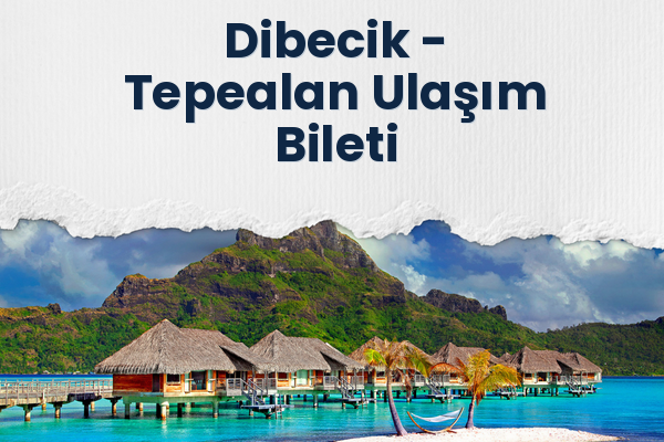 Dibecik → Tepealan Ulaşım Bileti