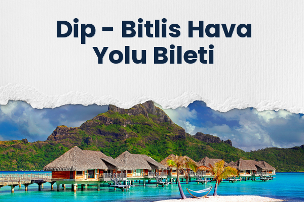 Dip → Bitlis Hava Yolu Bileti