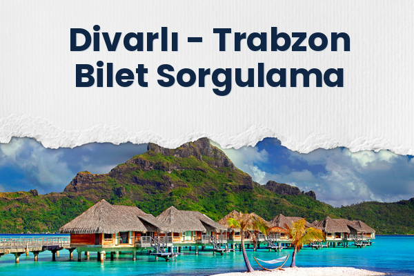 Divarlı → Trabzon Bilet Sorgulama