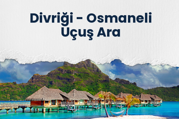 Divriği → Osmaneli Uçuş Ara