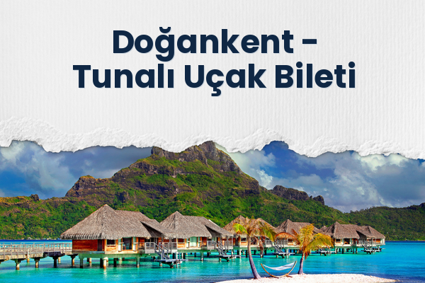 Doğankent → Tunalı Uçak Bileti