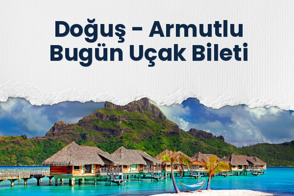 Doğuş → Armutlu Bugün Uçak Bileti