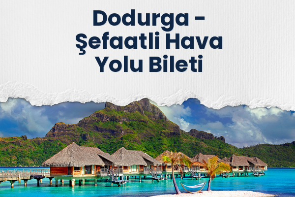 Dodurga → Şefaatli Hava Yolu Bileti