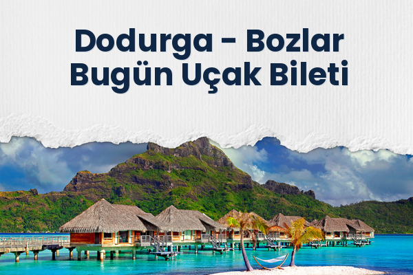 Dodurga → Bozlar Bugün Uçak Bileti