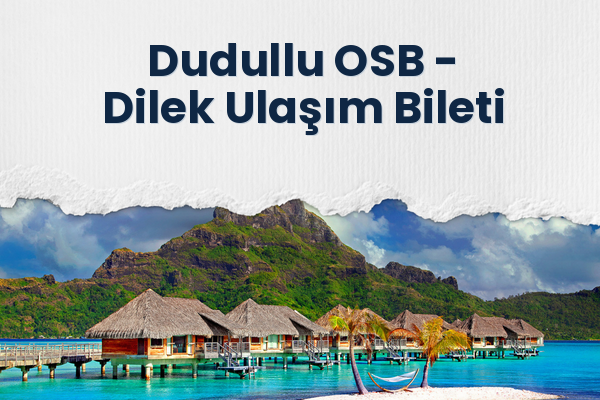 Dudullu OSB → Dilek Ulaşım Bileti