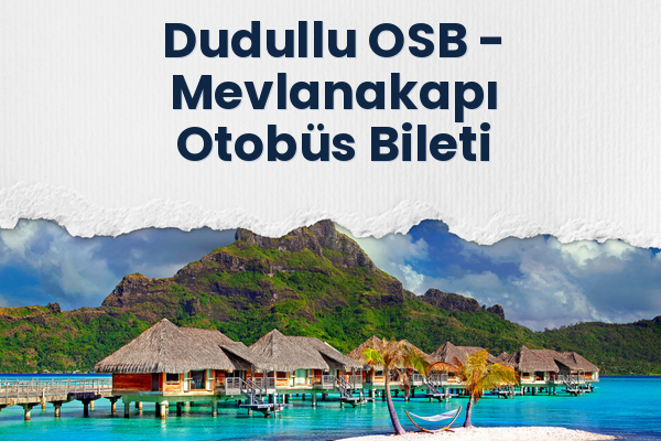 Dudullu OSB → Mevlanakapı Otobüs Bileti