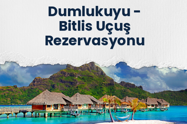 Dumlukuyu → Bitlis Uçuş Rezervasyonu