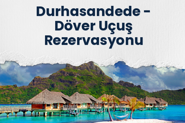 Durhasandede → Döver Uçuş Rezervasyonu