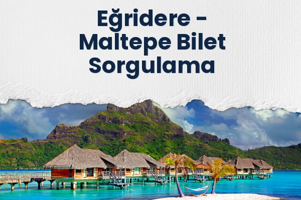 Eğridere → Maltepe Bilet Sorgulama