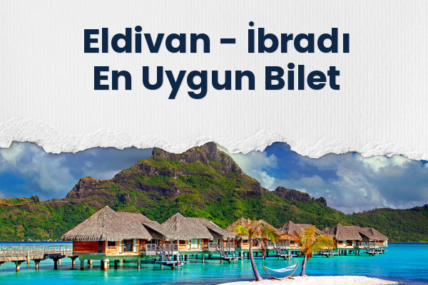 Eldivan → İbradı En Uygun Bilet
