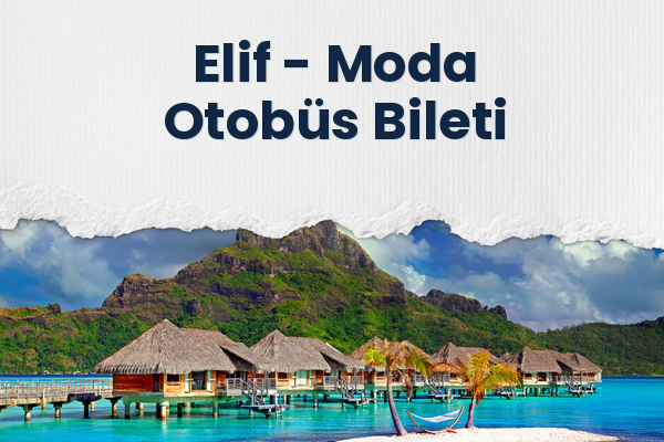 Elif → Moda Otobüs Bileti
