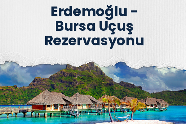 Erdemoğlu → Bursa Uçuş Rezervasyonu