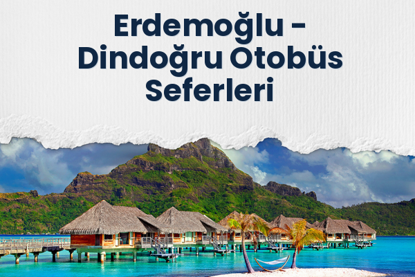 Erdemoğlu → Dindoğru Otobüs Seferleri