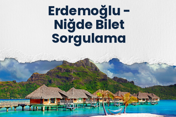 Erdemoğlu → Niğde Bilet Sorgulama