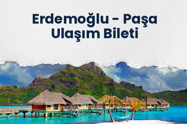 Erdemoğlu → Paşa Ulaşım Bileti