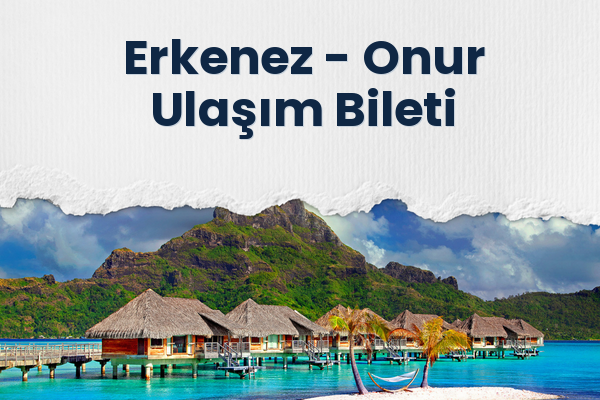 Erkenez → Onur Ulaşım Bileti