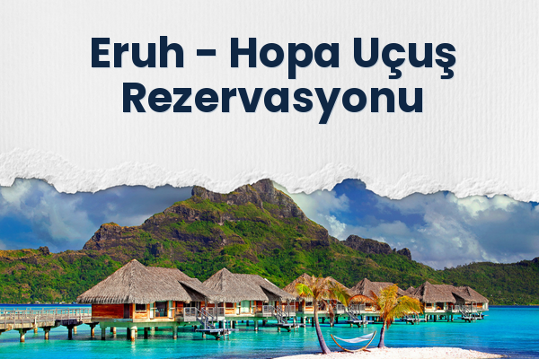 Eruh → Hopa Uçuş Rezervasyonu