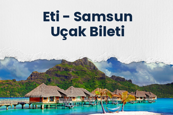 Eti → Samsun Uçak Bileti